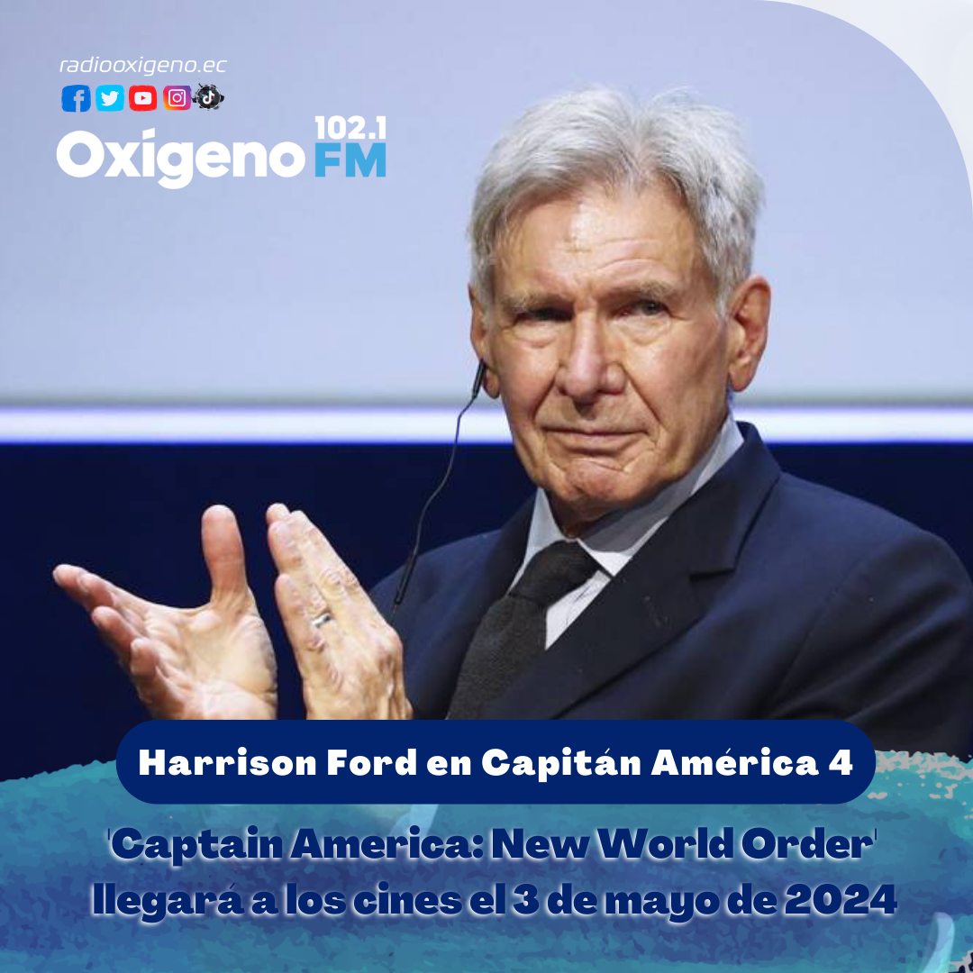 Harrison Ford en Capitán América 4